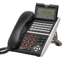 電話總機NEC電話機 DTZ-24D3P(BK)TEL 24鍵數字顯示電話(TDM) (黑色)-SV9000總機專用(DT400系列話機)