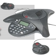 電話總機會議電話機, POLYCOM新擴充型會議電話機+2MICS